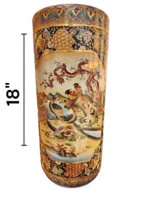 Royal Satsuma Umbrella Stand