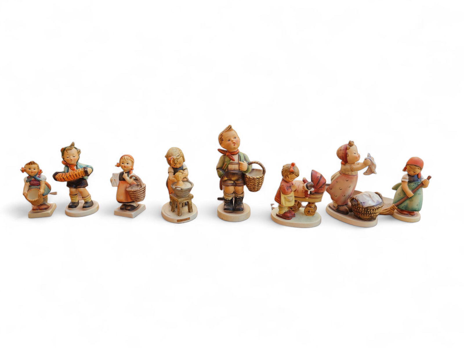 Hummel Goble Figurine Collection: Hummel Goble Figurine Collection, 10 total peices.