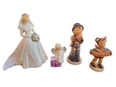 Group of Hummel Goebel Figurines