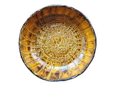 Kay Ethridge Pottery Bowl Autumnal