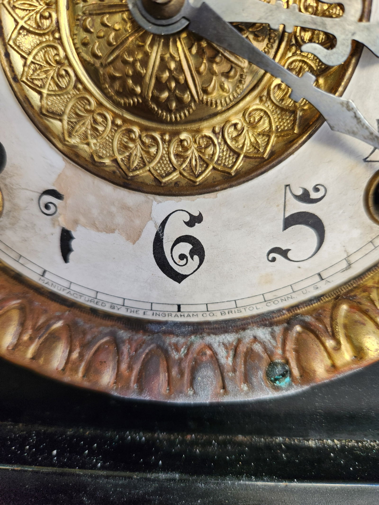 Ingraham Mantel Clock - 3