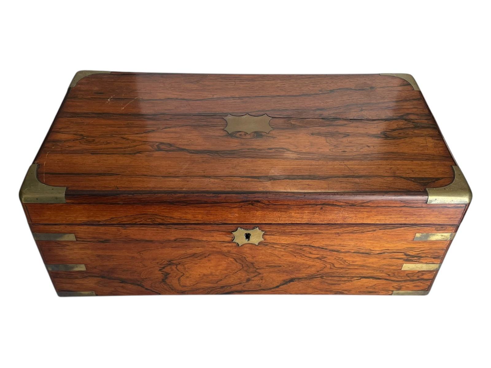 English Military Writing Box Circa 1840 (1 of 8)