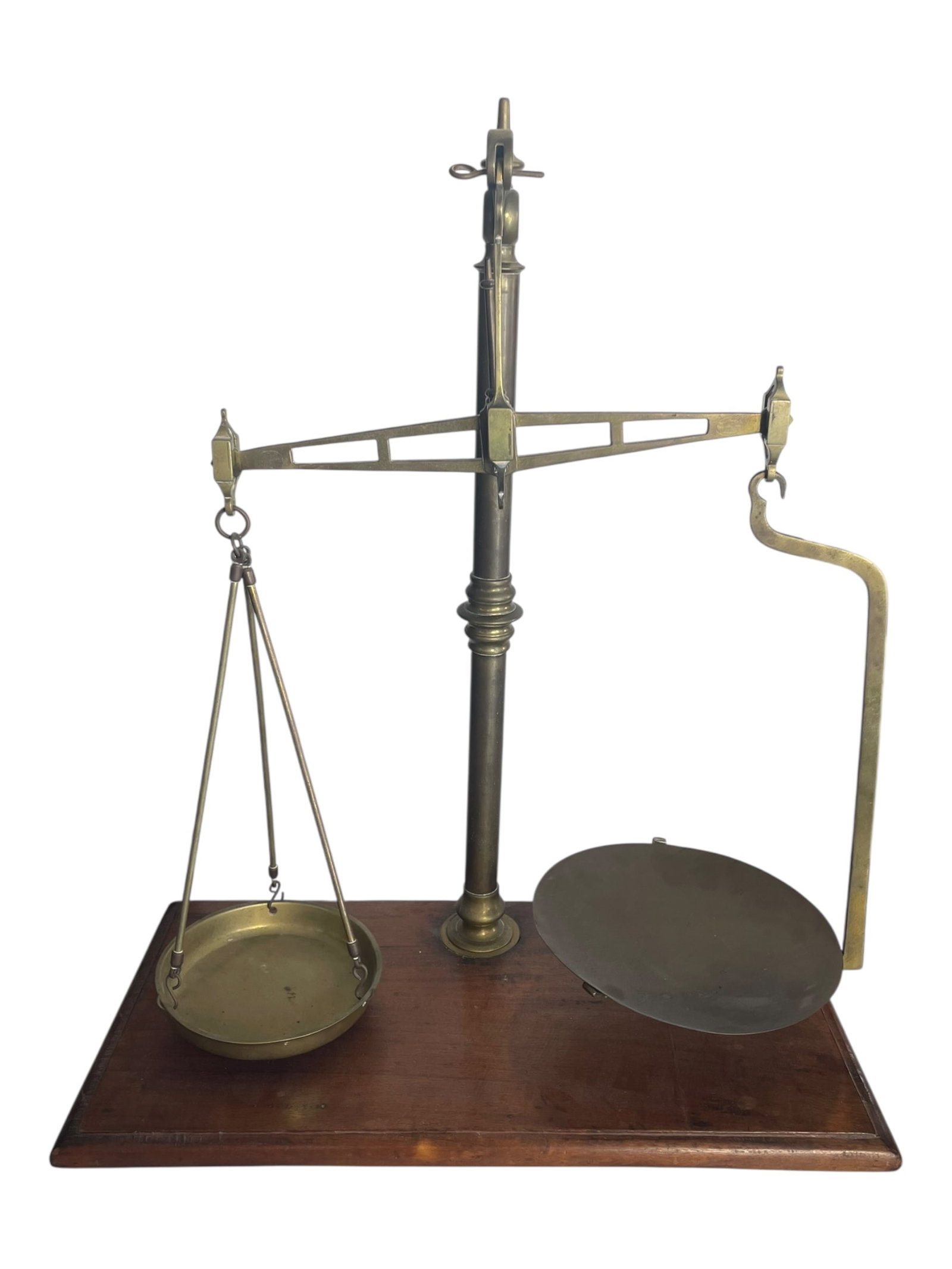 Large English Brass Balance Scale by Hunt & Co. (1 of 5)