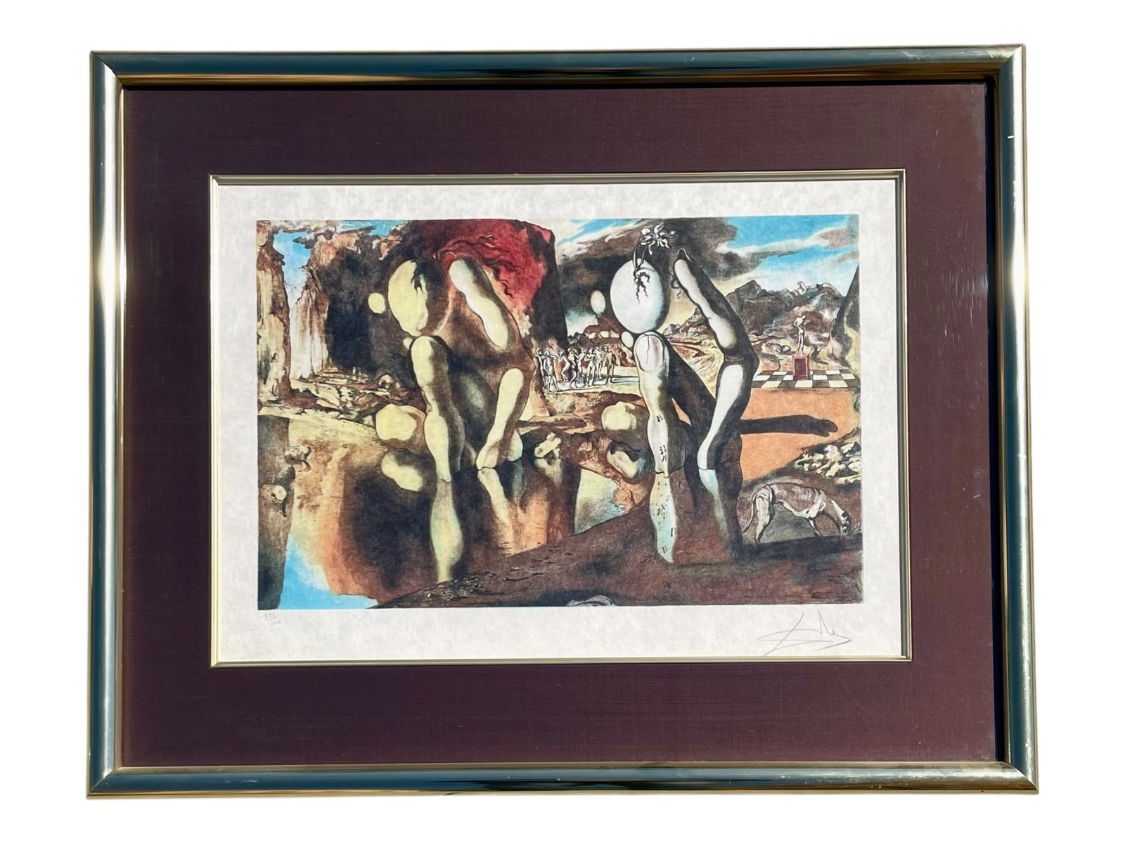 Salvador Dali Metamorphosis of Narcissus Framed Print (1 of 5)
