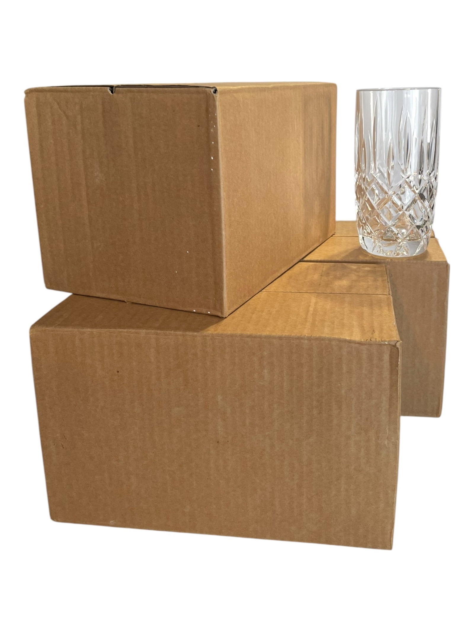 18 Gorham Crystal "Lady Anne" Highball 6" Glasses (1 of 4)