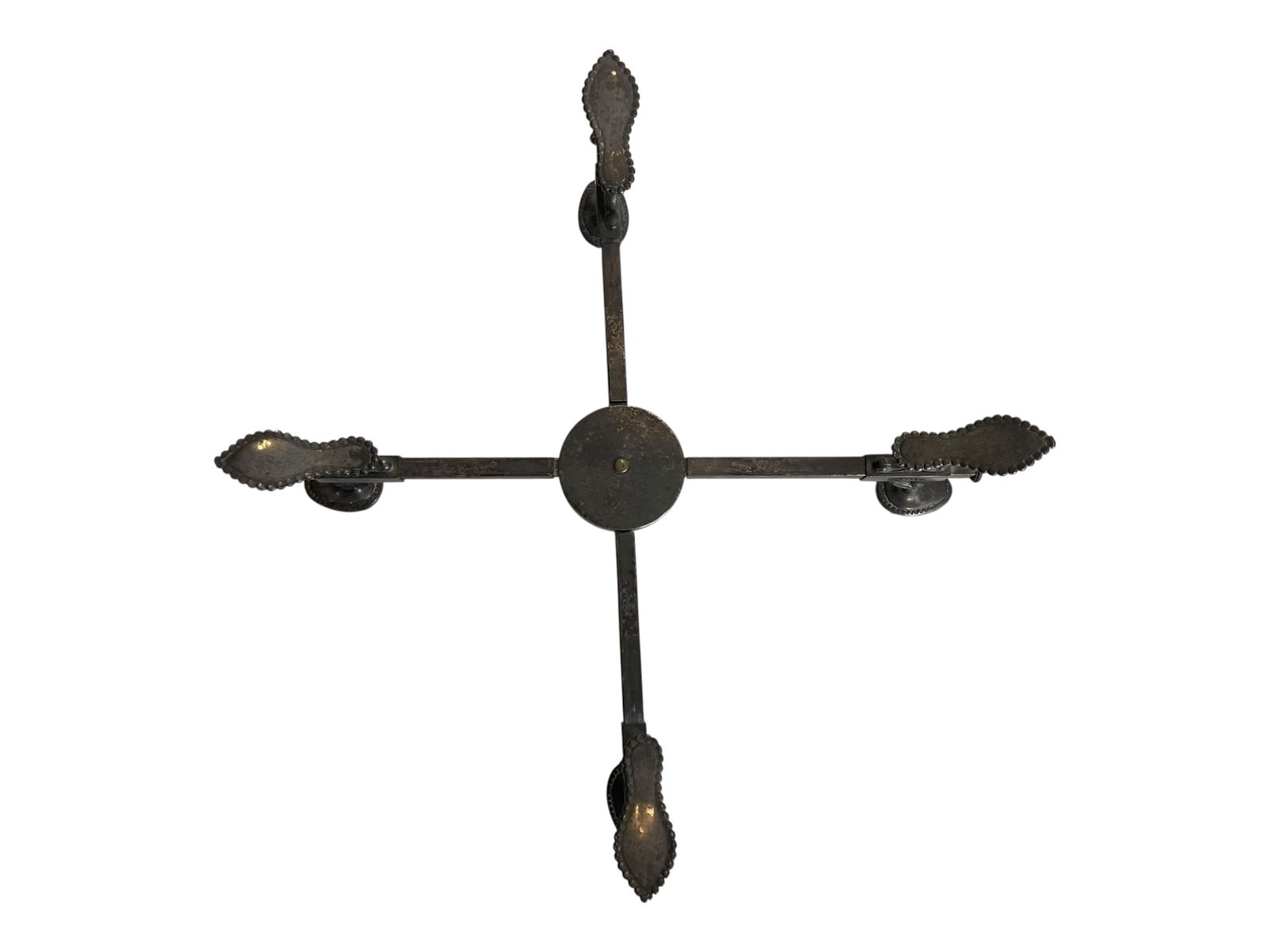 Adjustable Silver Plated Stand - 3