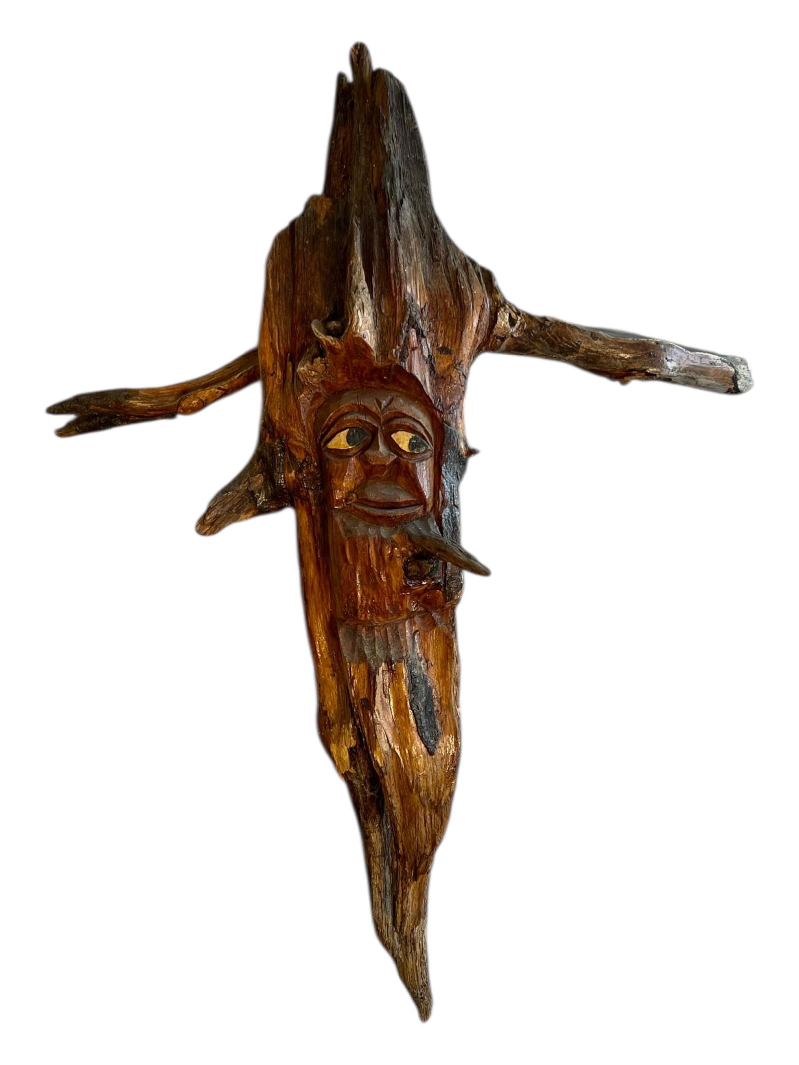Carved Driftwood Folk Art (1 of 2)