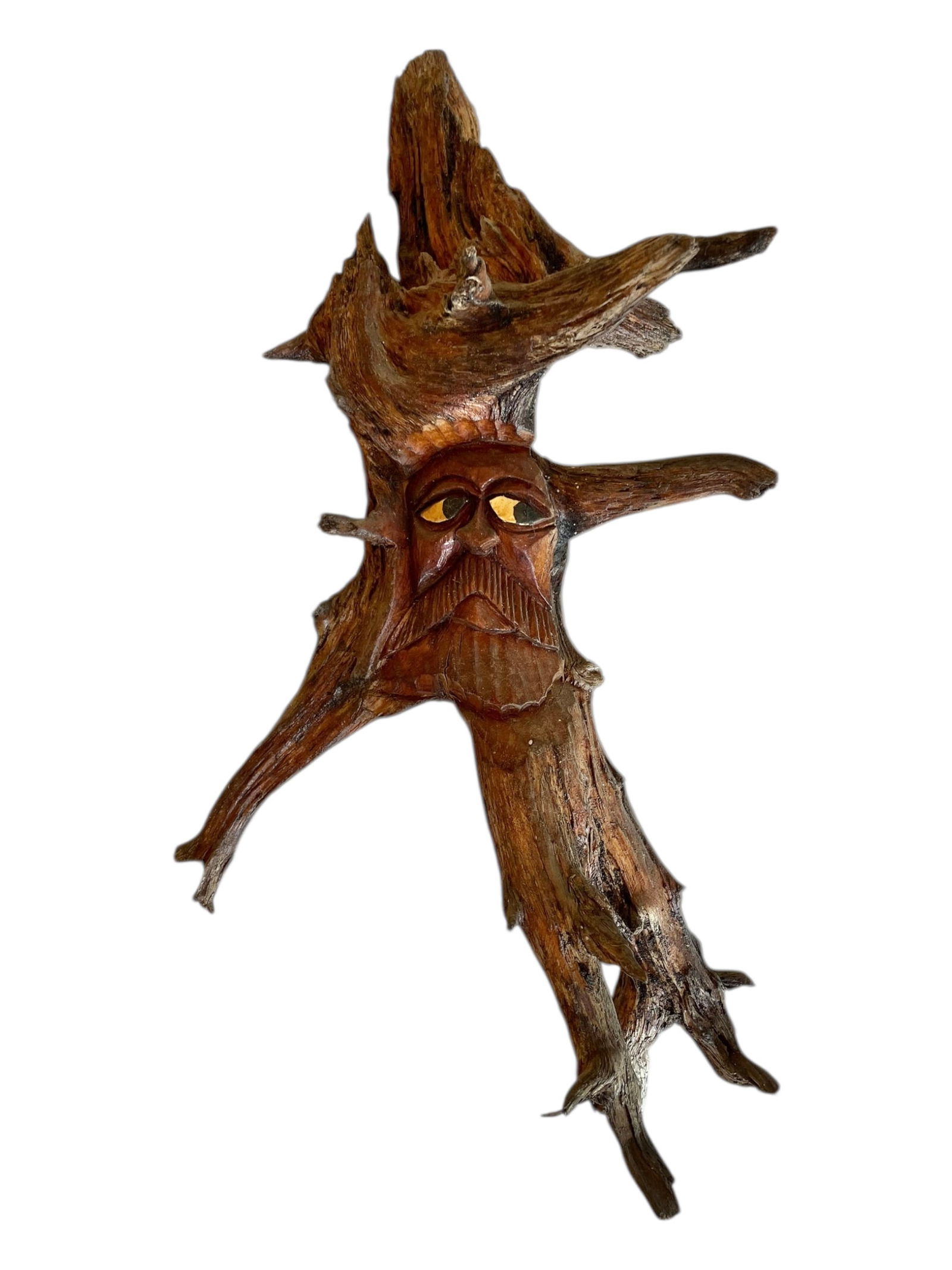 Carved Driftwood Folk Art (1 of 2)