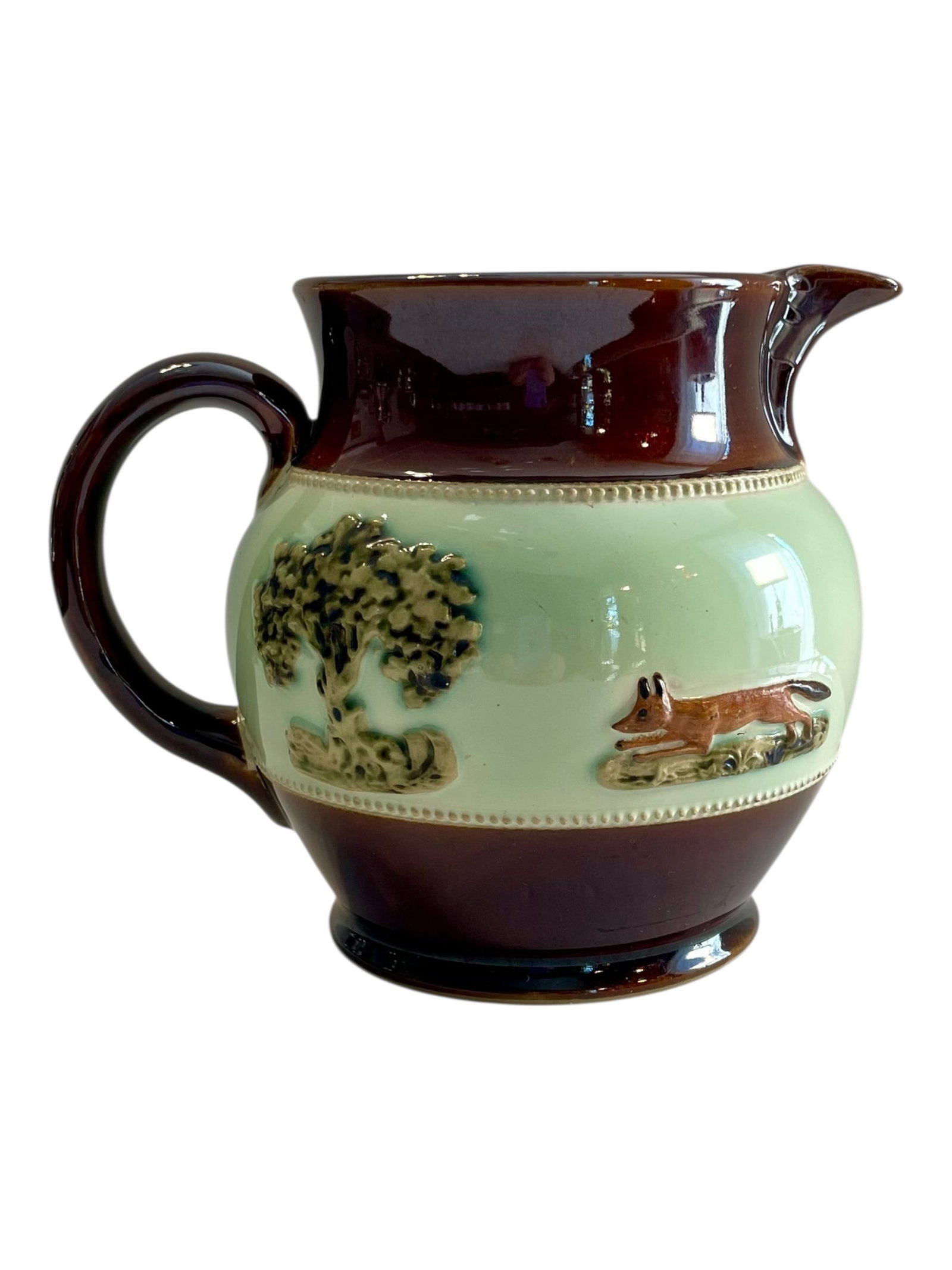 Bourne Denby Derby English Stoneware Pitcher, 5.5" (1 of 4)