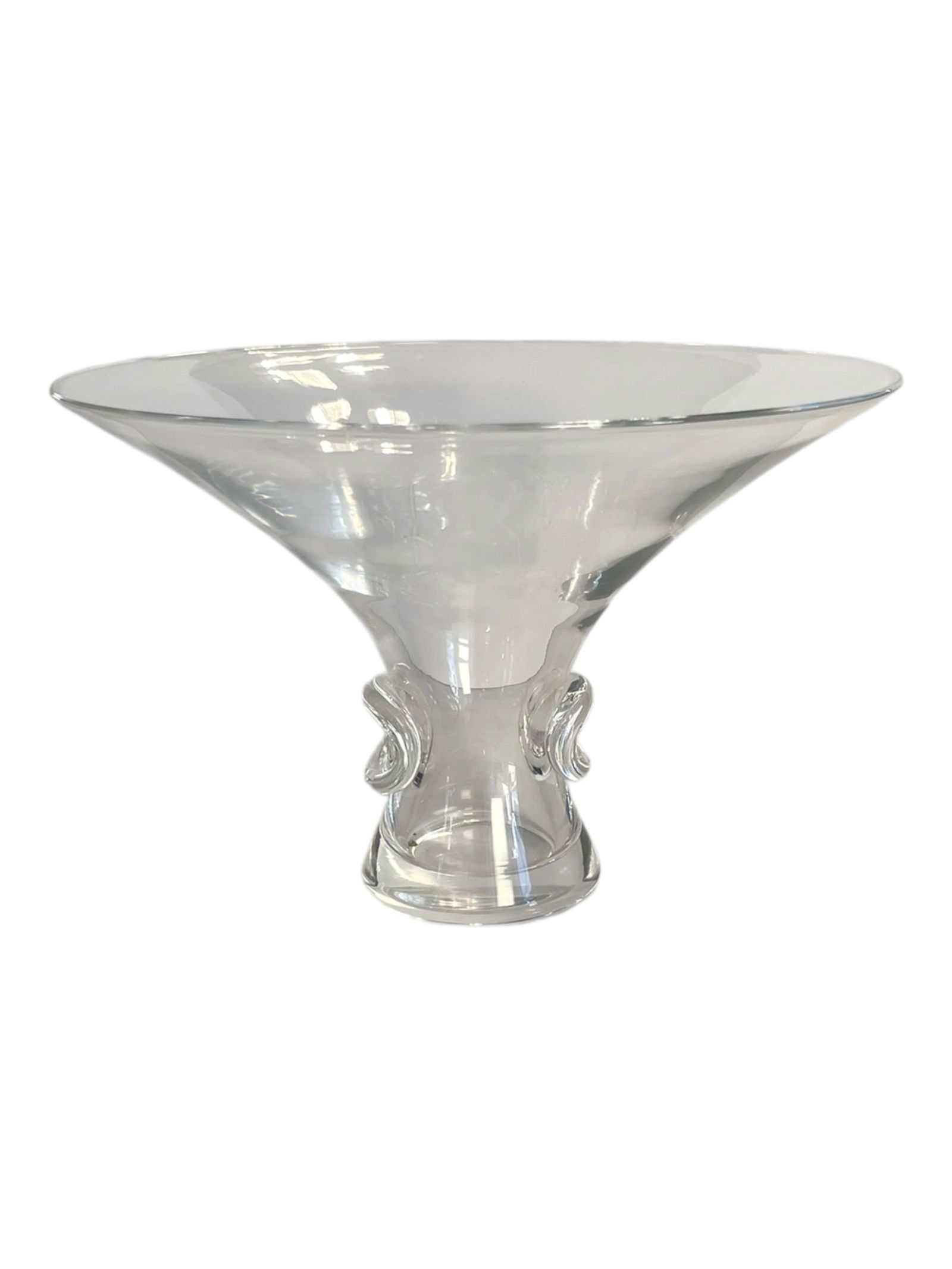 Steuben Crystal Thumbprint Bouquet Vase (1 of 4)