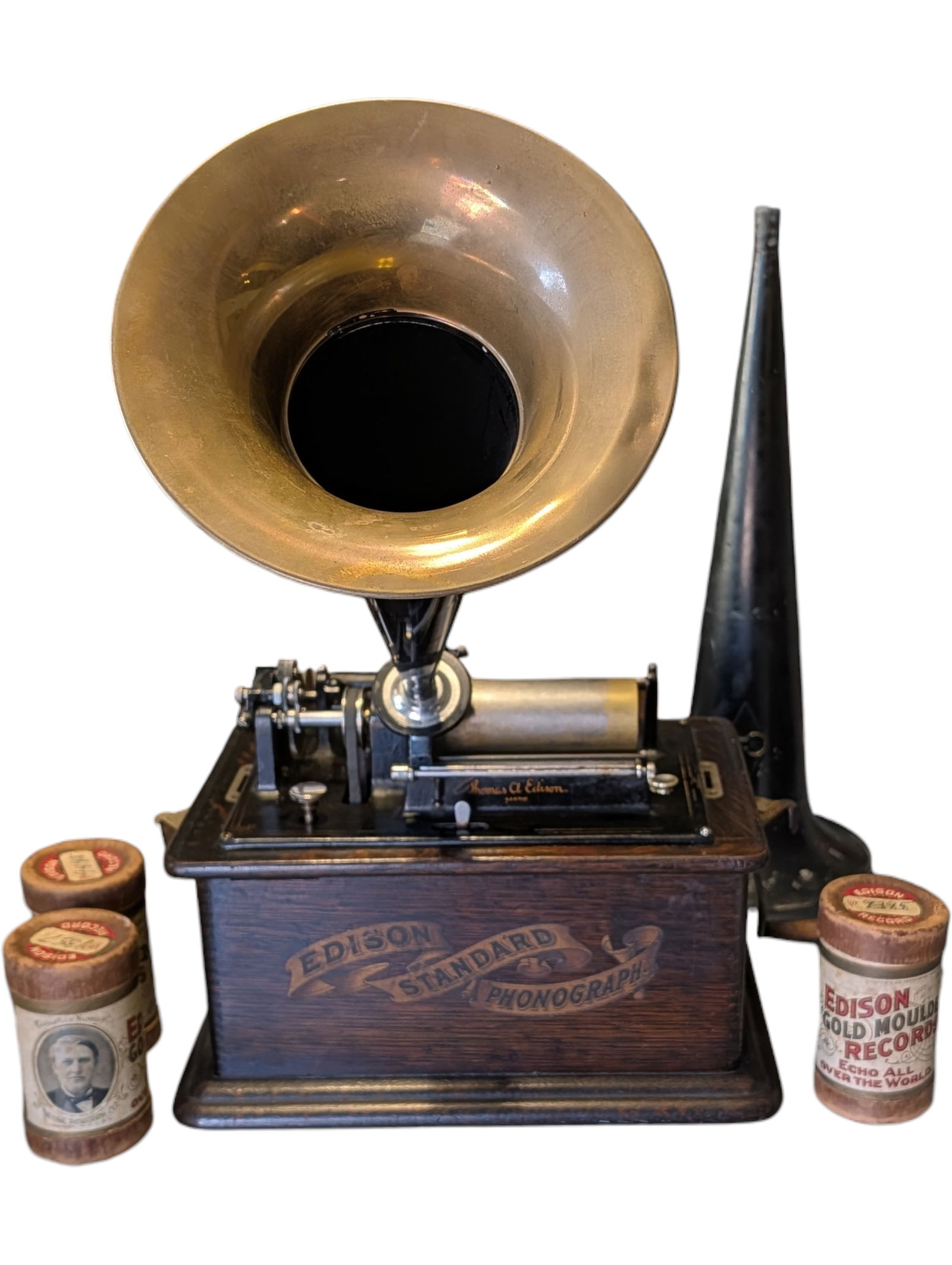 Edison Standard Phonograph Model C ~ ca. 1905 ~ Working (1 of 9)