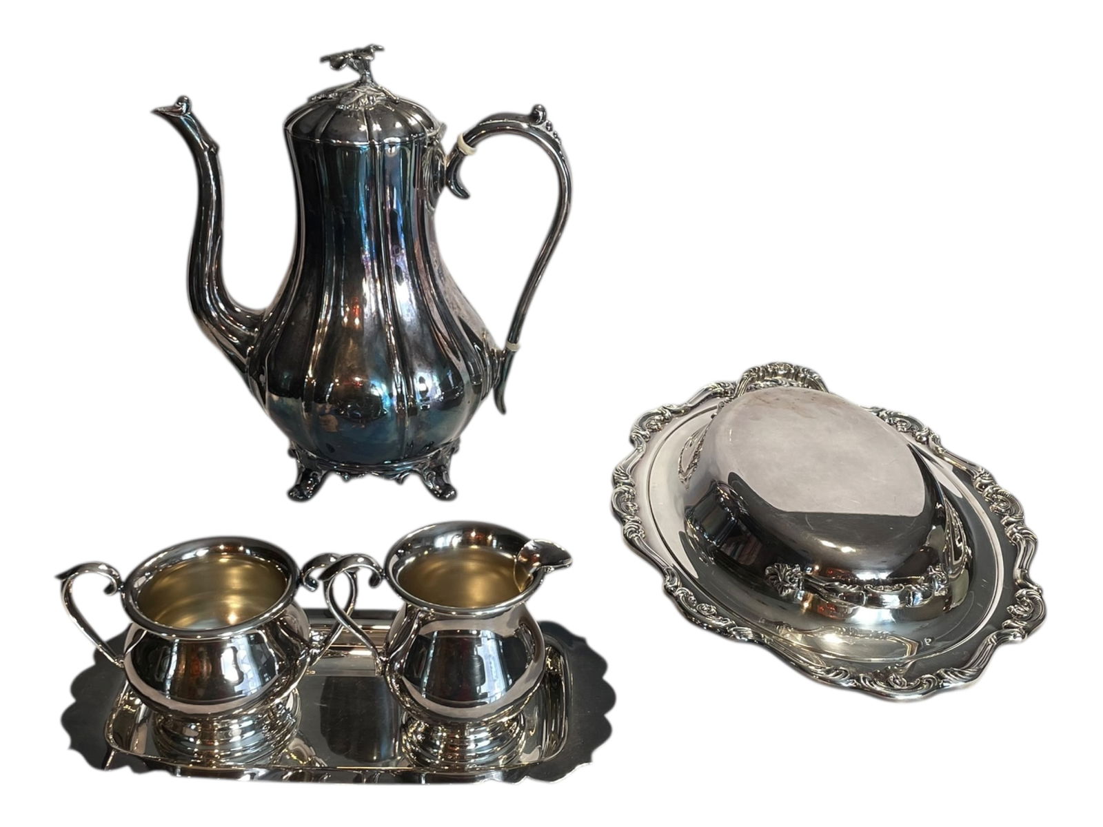 Silver Plated Items Including Gorham and Reed & Barton (1 of 8)