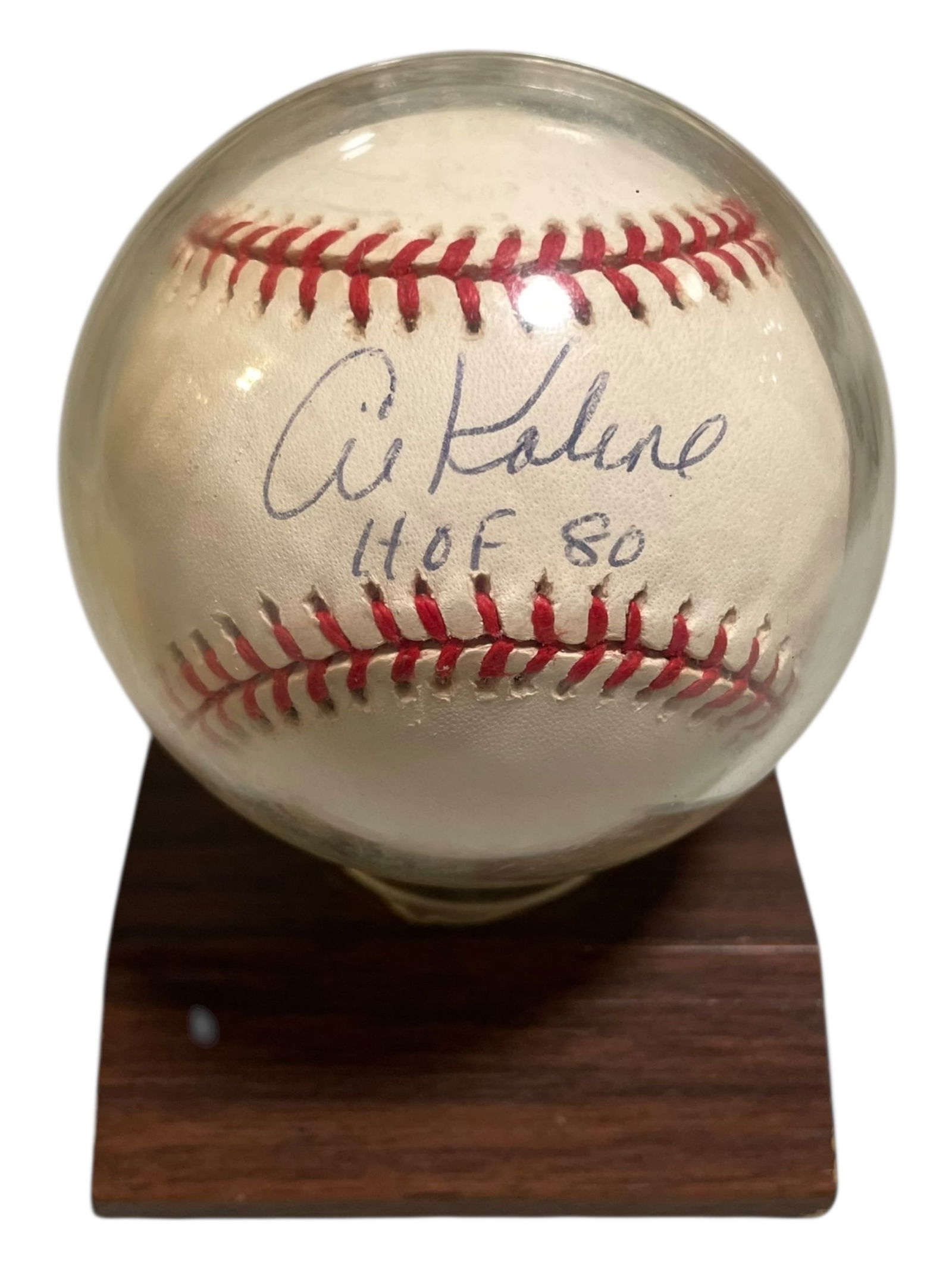 Al Kaline Signed Baseball (1 of 2)