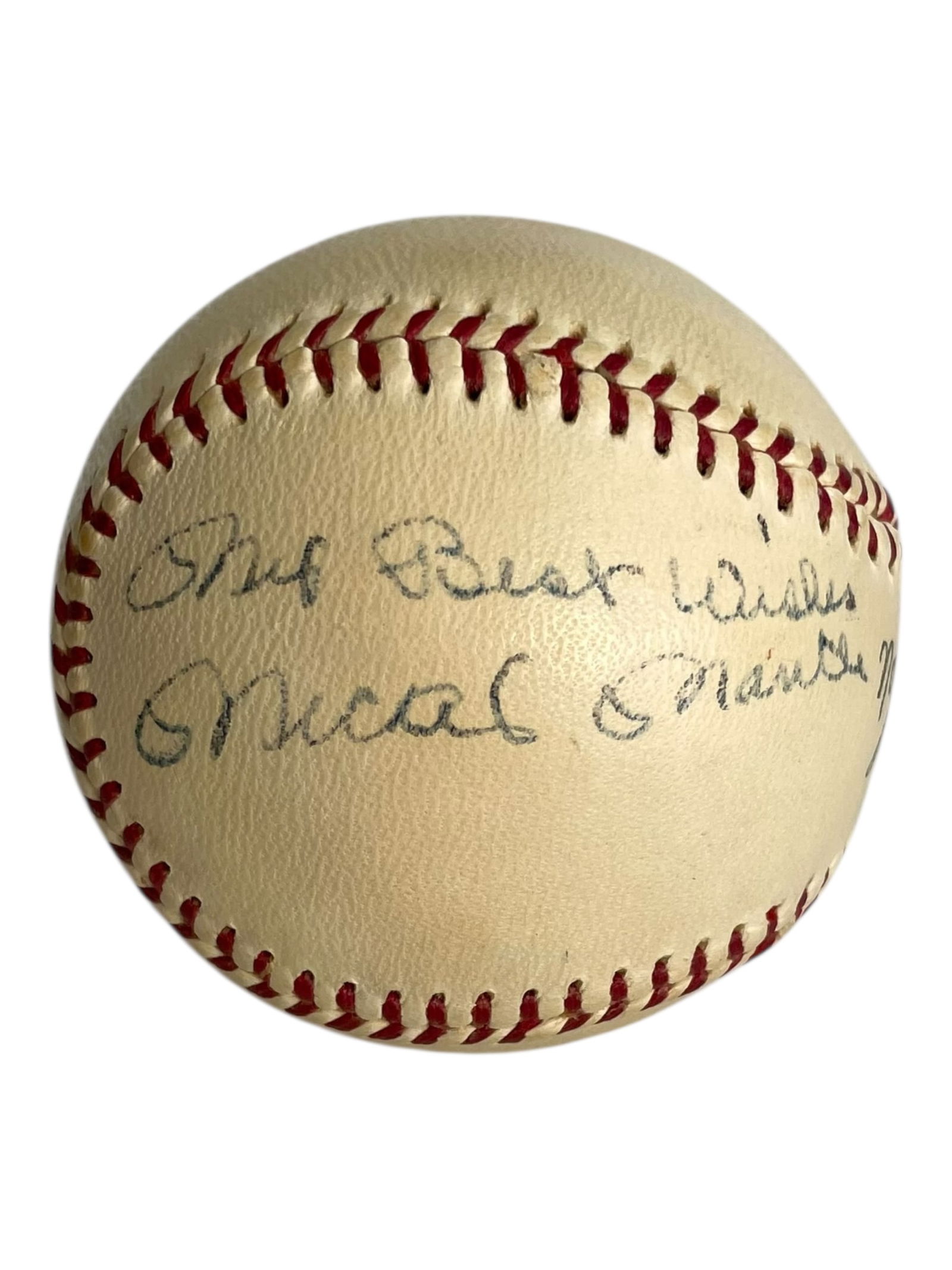 Mickey Mantle Signed Baseball (1 of 6)