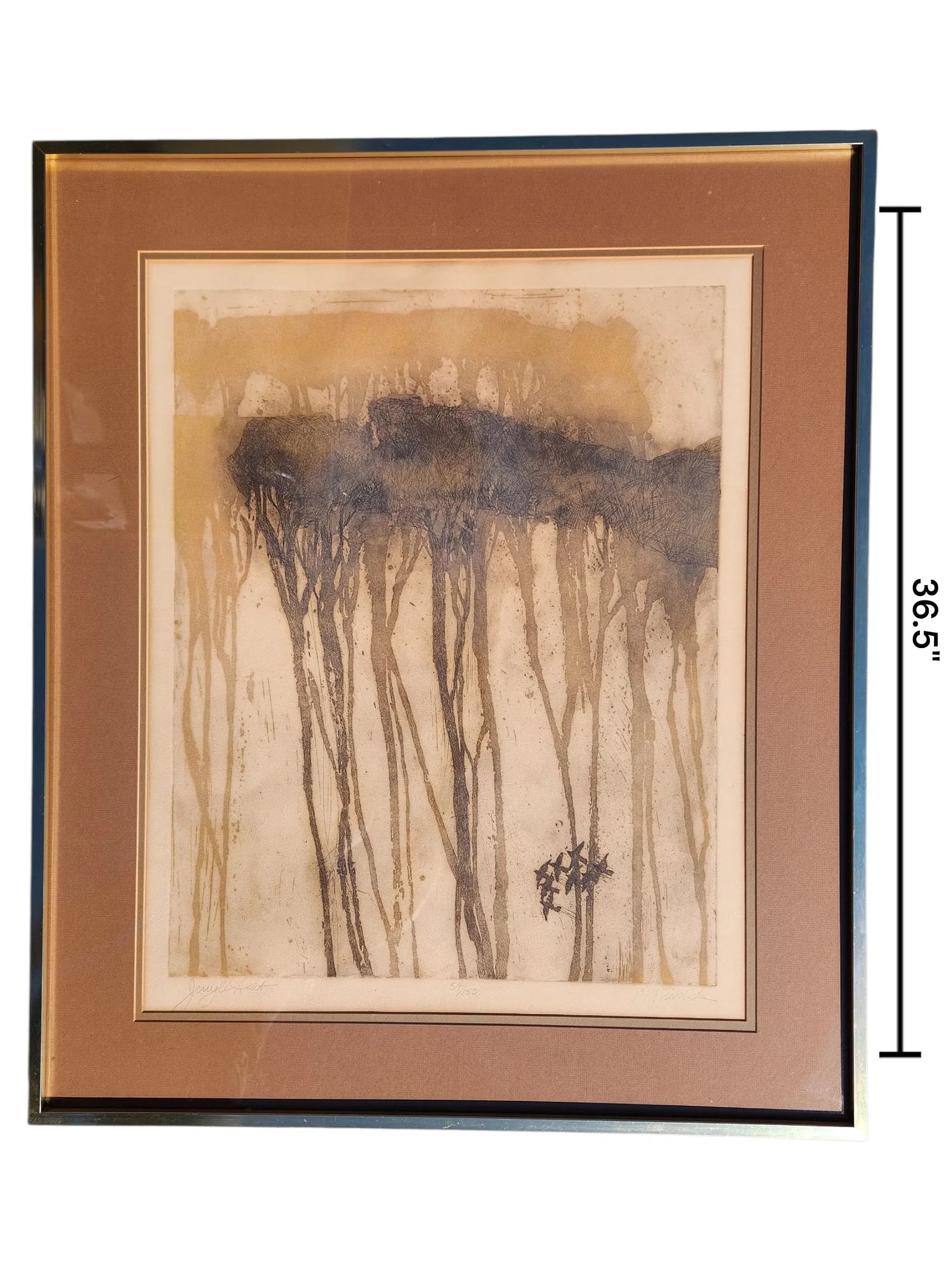 R.S Riddick Signed LE Art Print Jungle Heat, Framed (1 of 4)