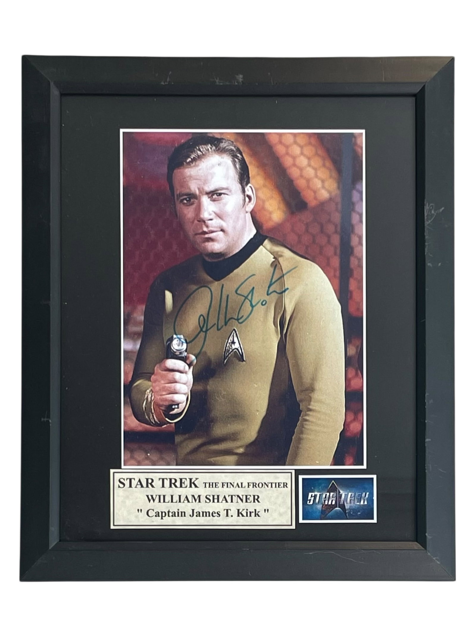William Shatner Star Trek Signed Framed 5x7 Photo with COA (1 of 3)