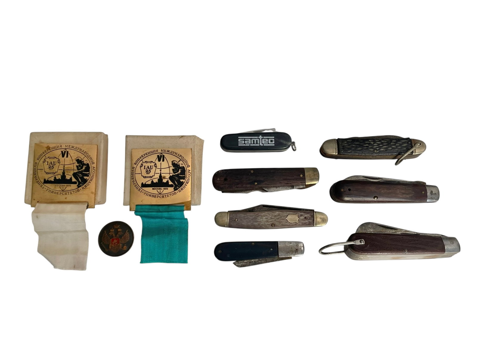 Russian Medals and Pocket Knives Group (1 of 6)