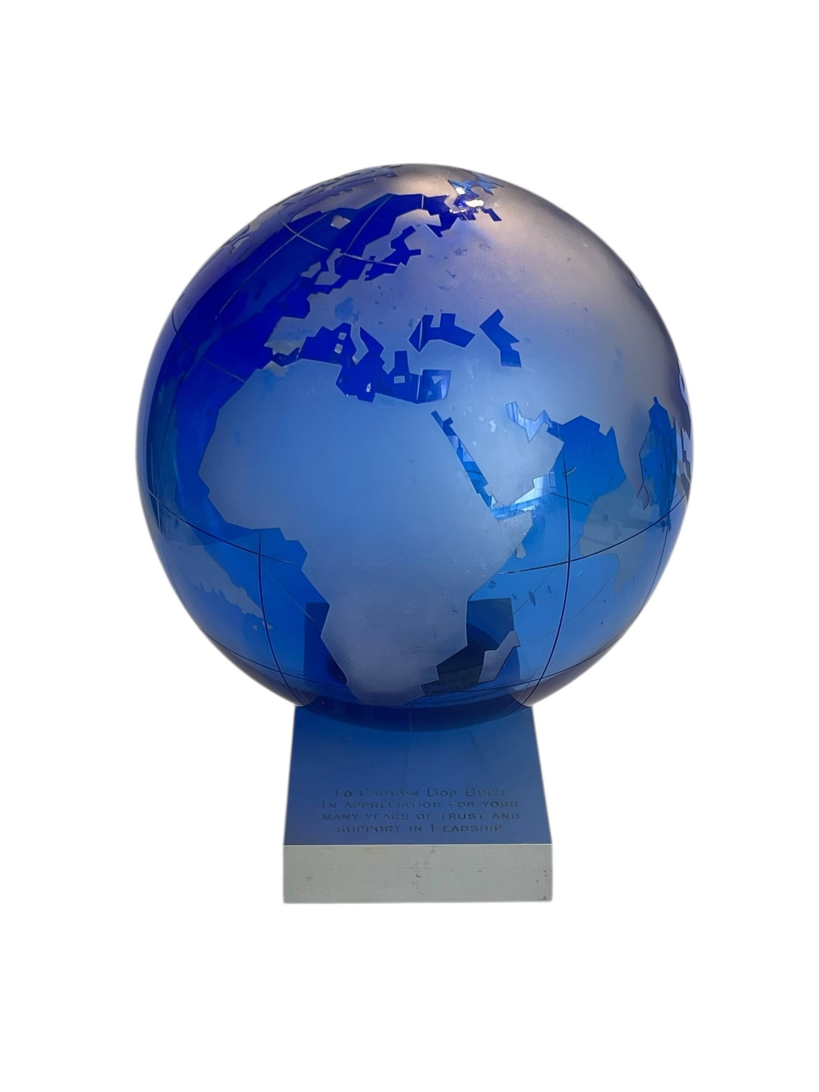 Glass World Globe on Stand (1 of 4)