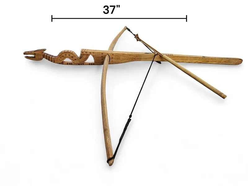 Dragon Head Wooden Crossbow (1 of 7)