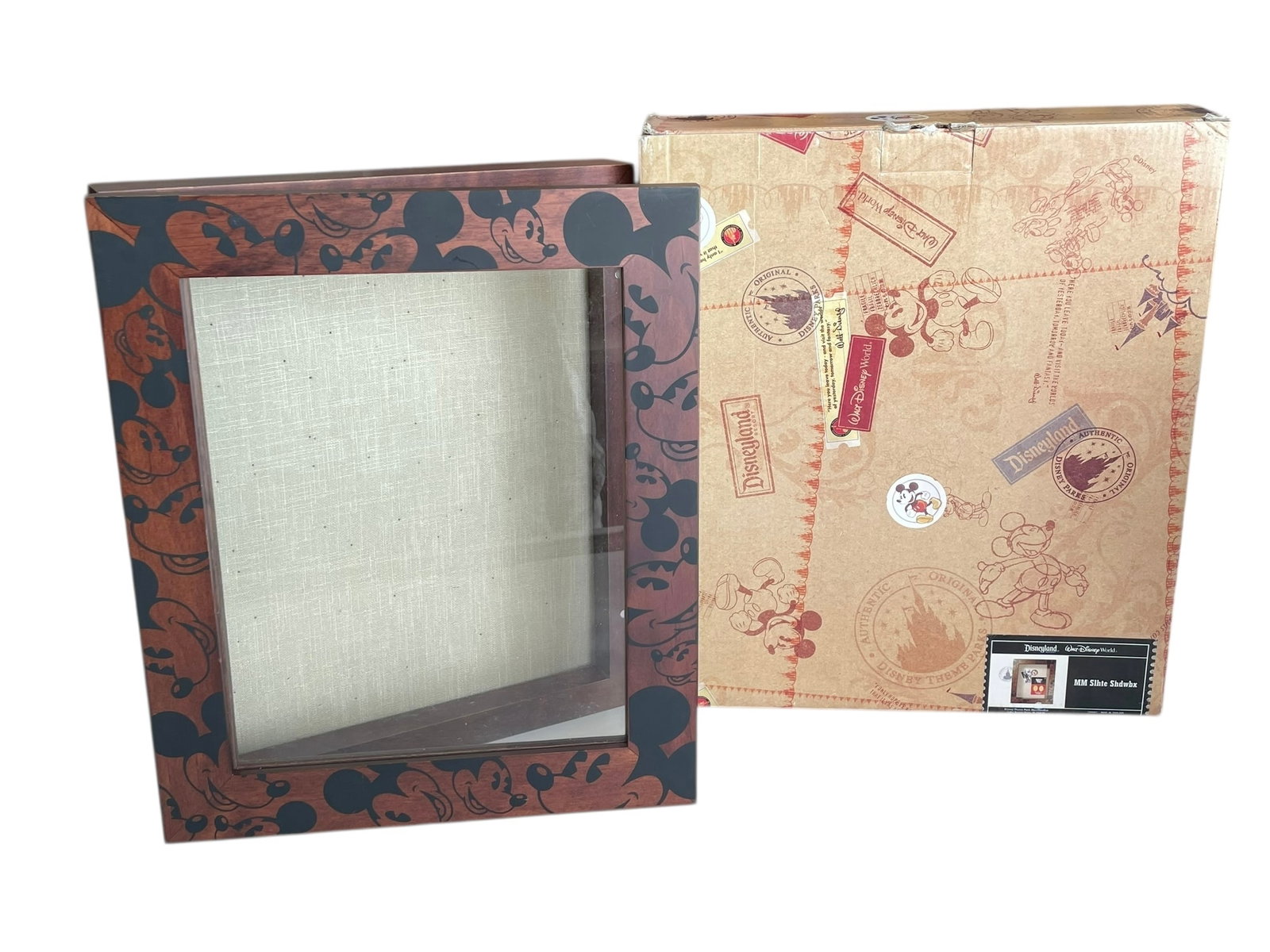 2 Mickey Mouse Shadowboxes for Pins Display - 2