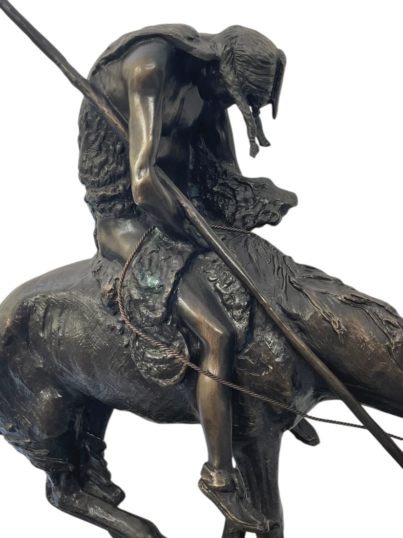 J.E. Fraser "End of the Trail" Bronze Sculpture - 3