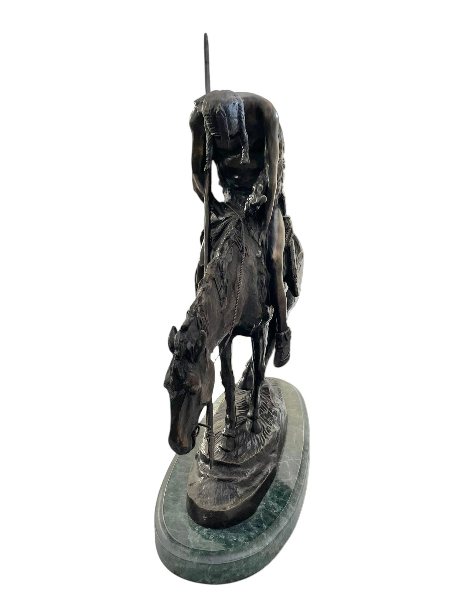 J.E. Fraser "End of the Trail" Bronze Sculpture - 7