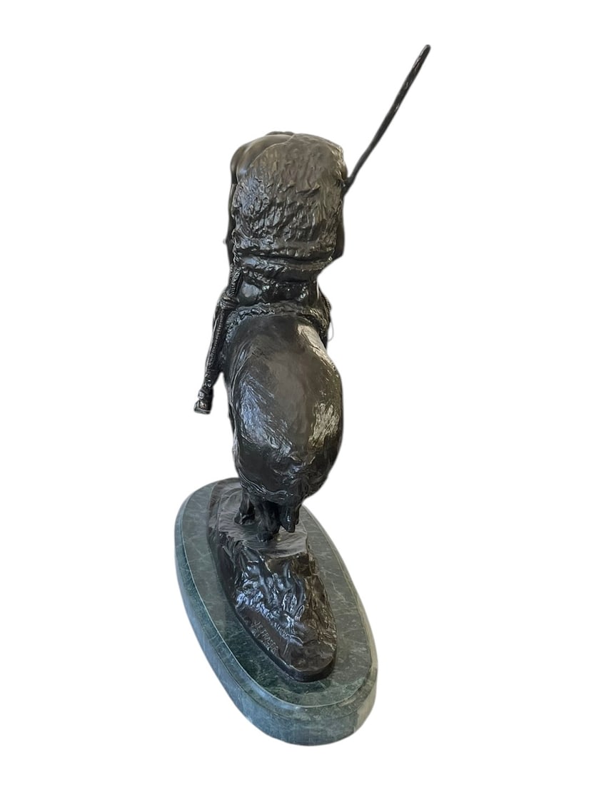 J.E. Fraser "End of the Trail" Bronze Sculpture - 8