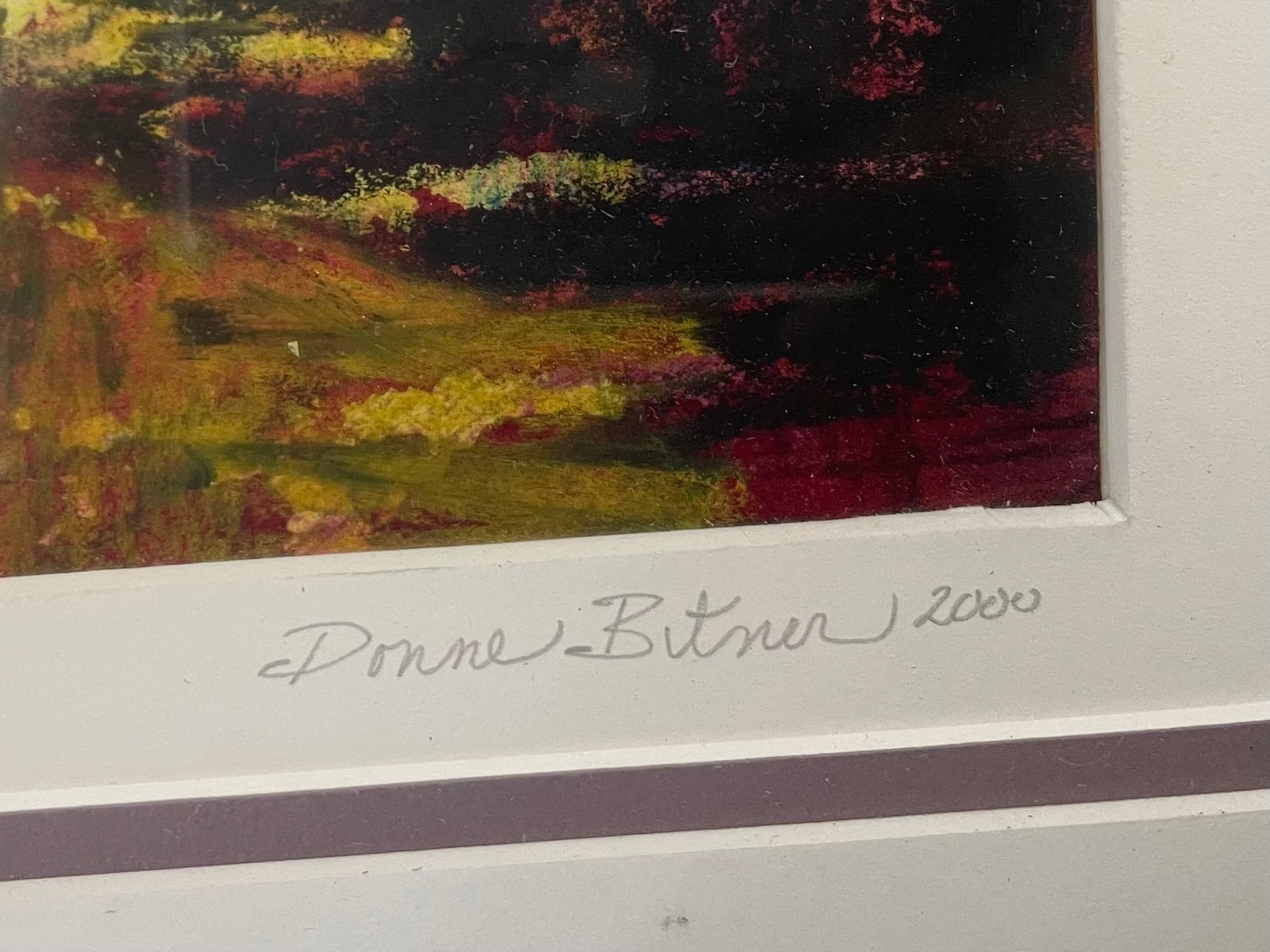 Donne Bitner "The Encounter" Artwork Dated 2000 - 3