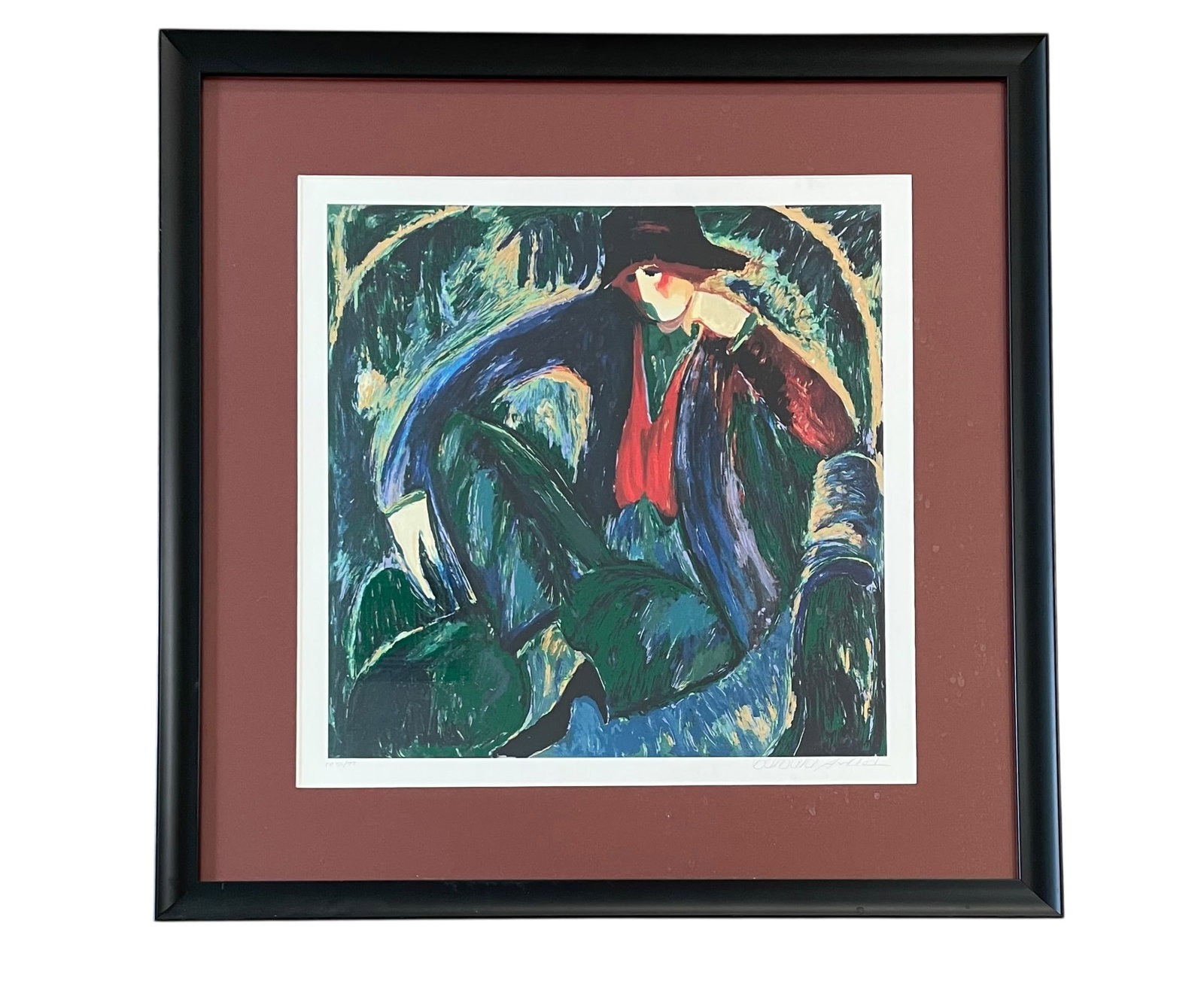 Barbara A. Wood "High Heels" Signed PP Serilithograph w/ COA (1 of 6)