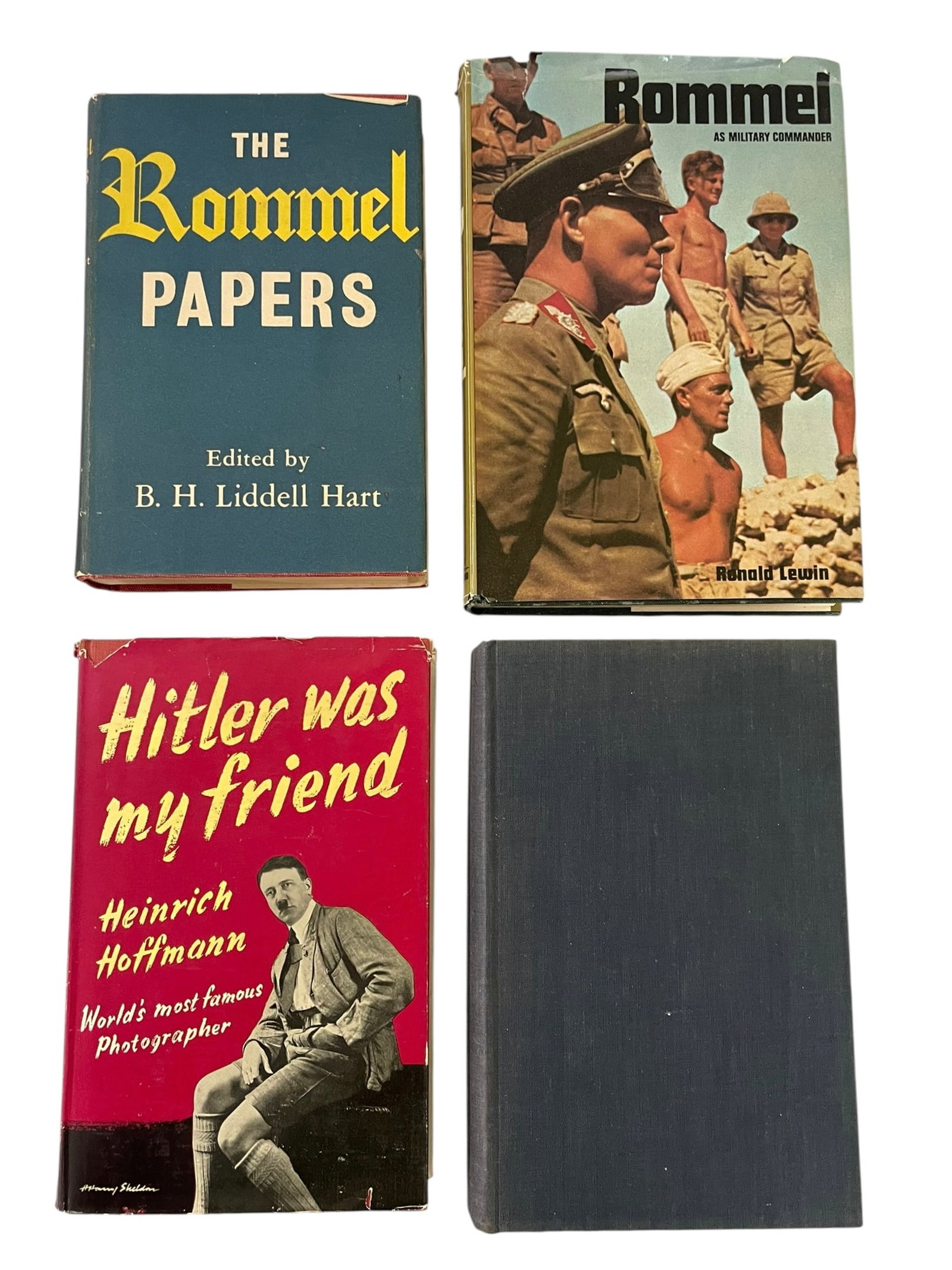 4 Hardcover Books on Hitler and Rommel (1 of 13)