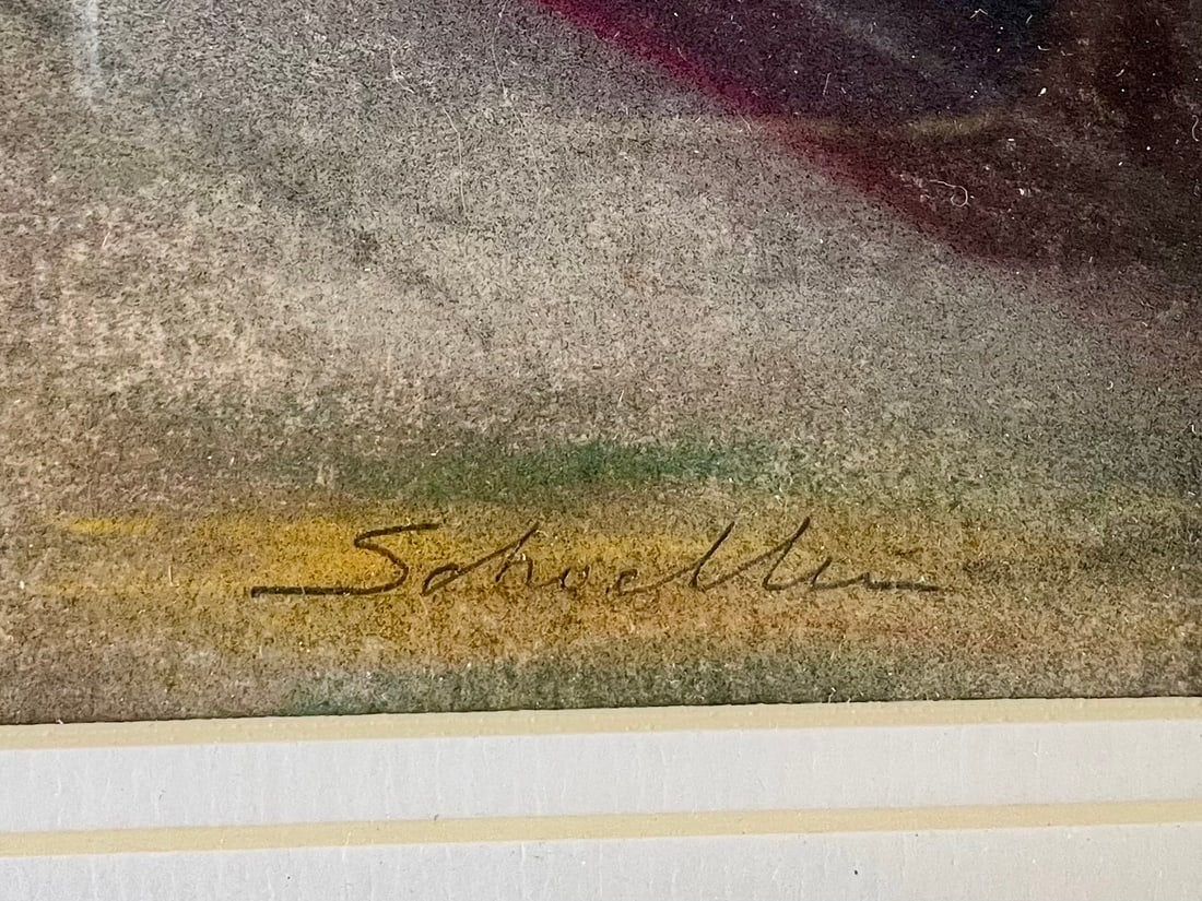 Abstract Artwork Signed Schoeller - 3