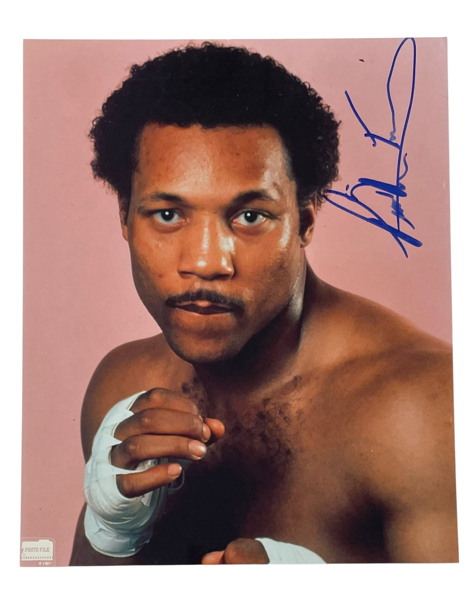 Pinklon Thomas Signed 8x10 Boxing Photo (1 of 3)