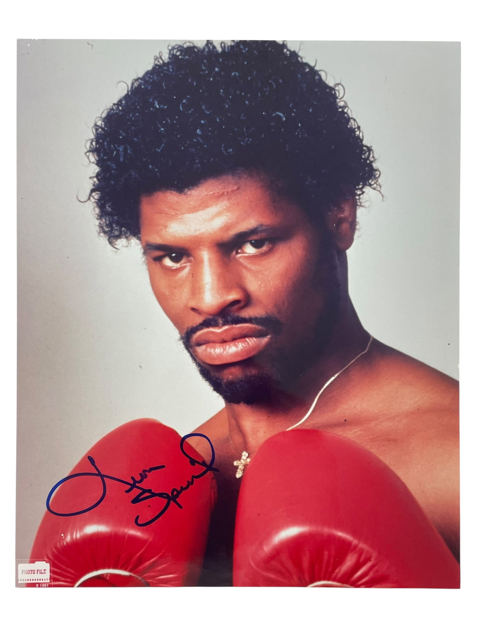 Leon Spinks Signed 8x10 Boxing Photo (1 of 3)