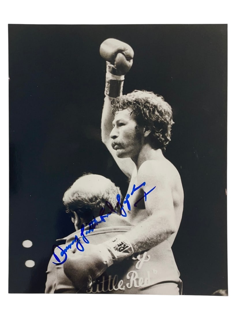 Danny "Little Red" Lopez Signed 8x10 Boxing Photo (1 of 3)