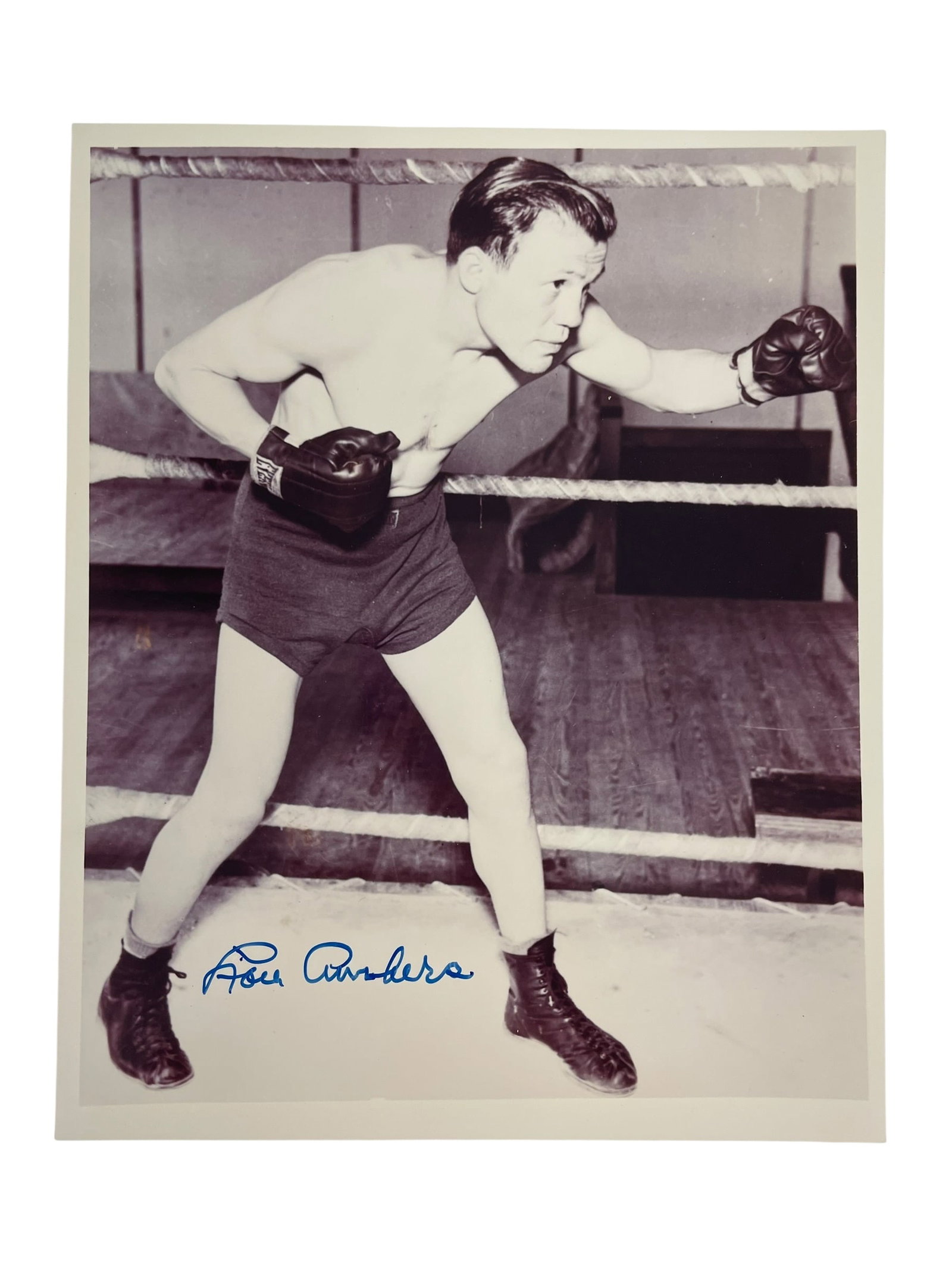 Lou Ambers Signed 8x10 Boxing Photo (1 of 3)