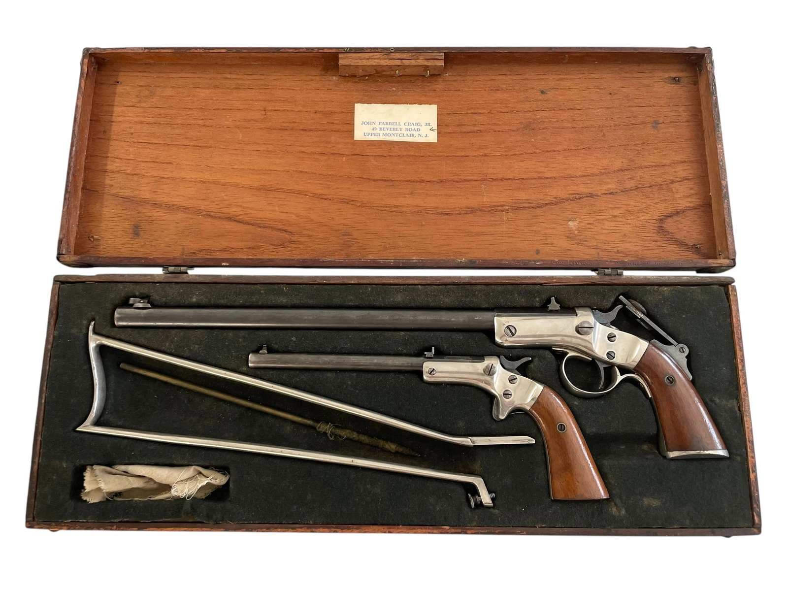Stevens 1890's Pocket Rifle and Pistol Set (1 of 19)