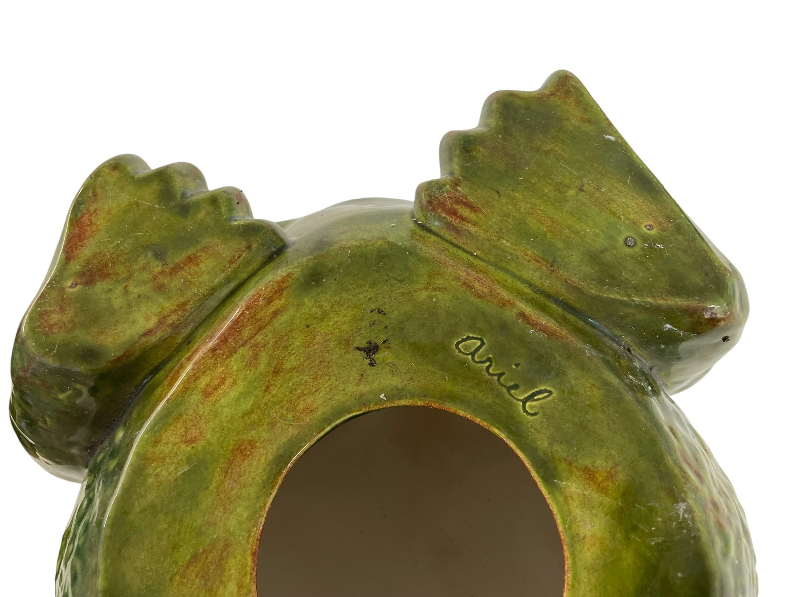 Vintage Ceramic Frog, 10' - 4
