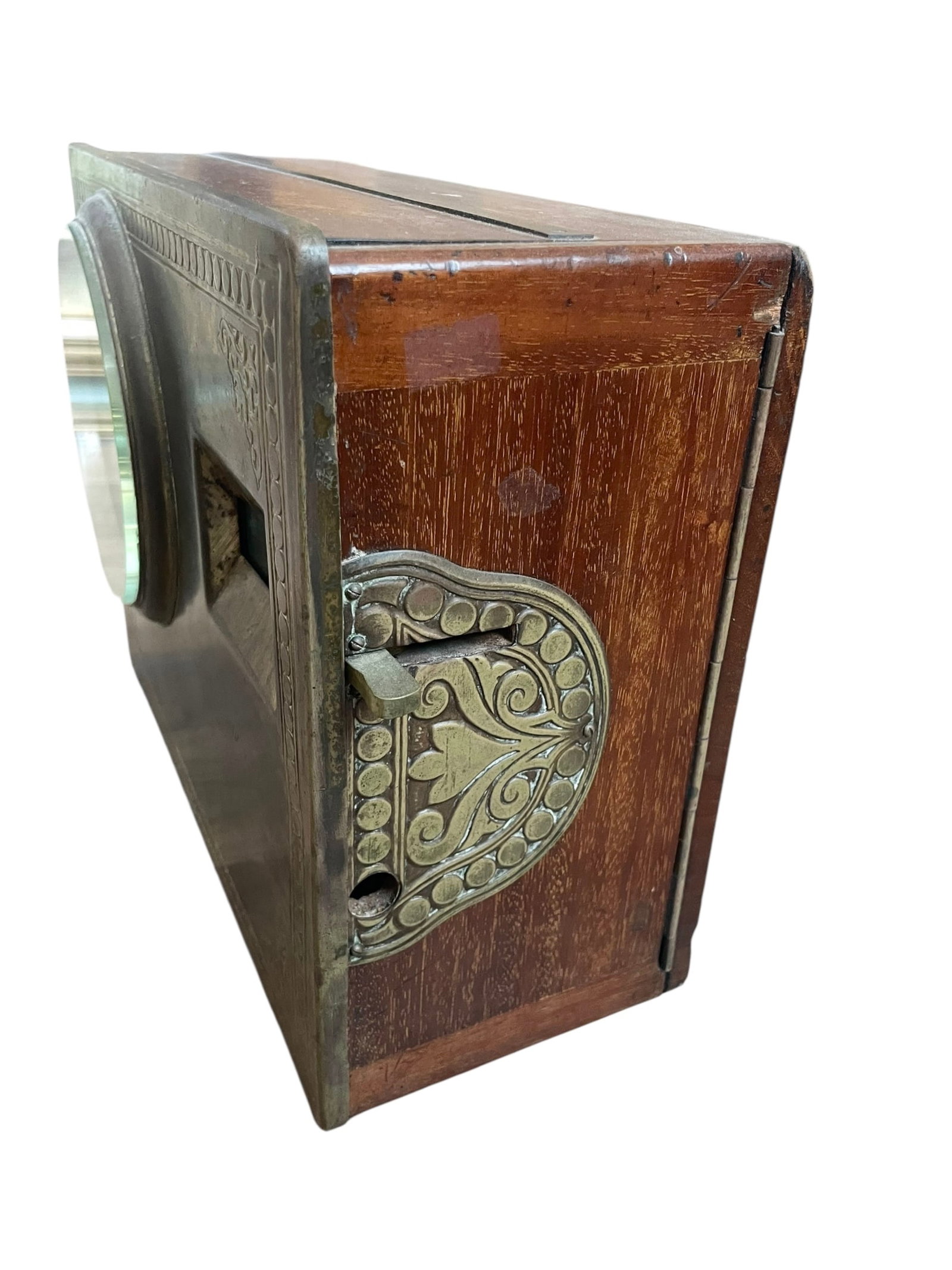 Antique Kosmoid Time Recorder Clock - 4