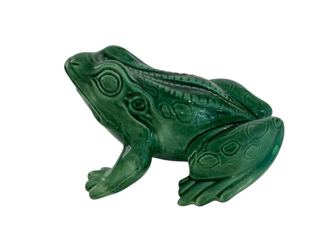 Vintage Ceramic Frog, 7.5' - 2