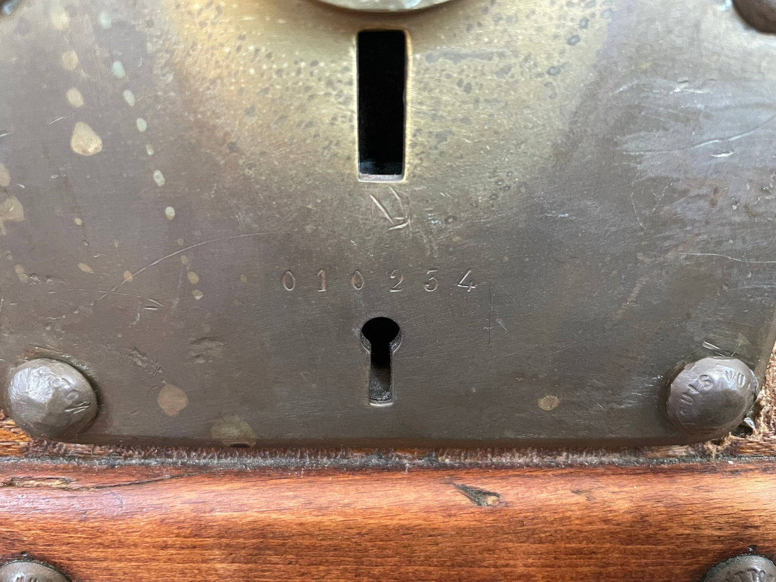 Louis Vuitton Antique Flat Top Courier Trunk - 6