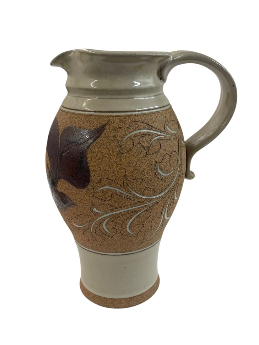 Mark Blumenfeld Studio Pottery Fish Pitcher - 3