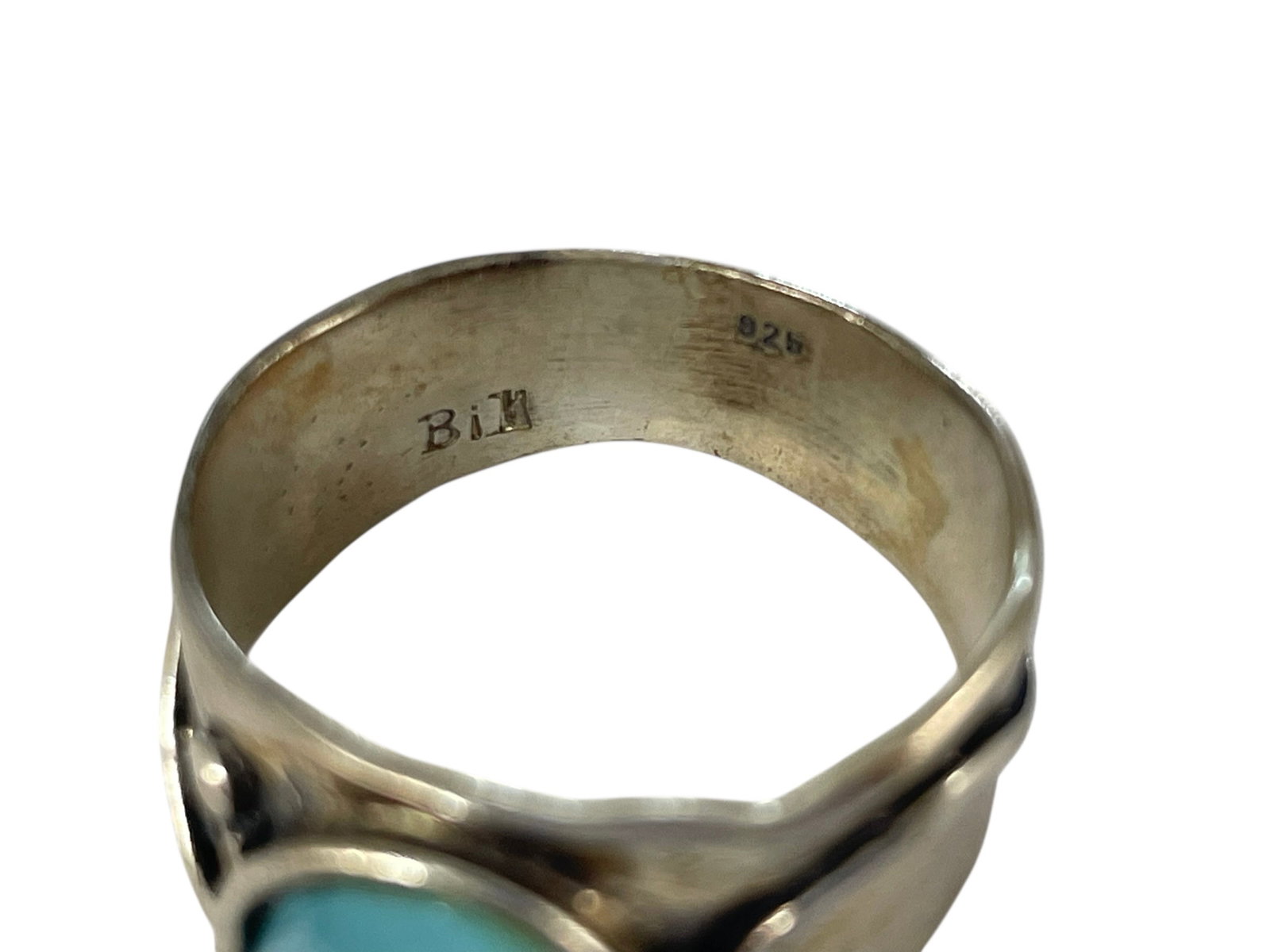 Blue Chalcedony Sterling Silver Ring - 4