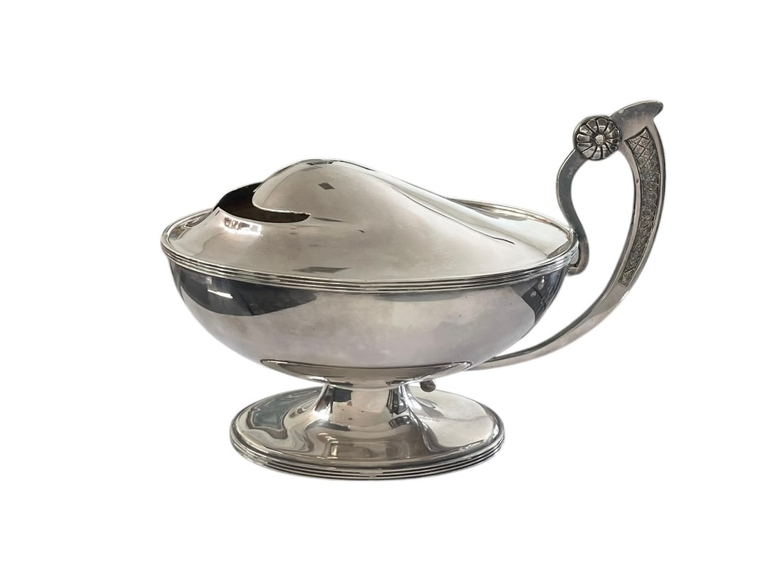 Victorian Silver Plated Spoon Warmer, William Hutton & Sons, c. 1870 (1 of 5)