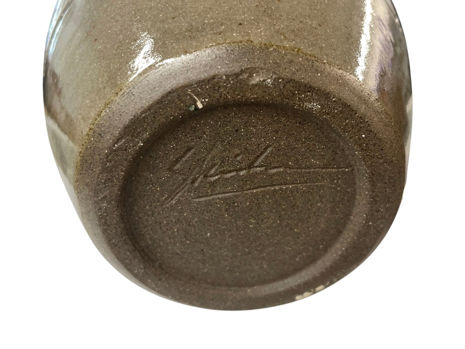 Tree Branch Studio Pottery Vase, Signed - 2