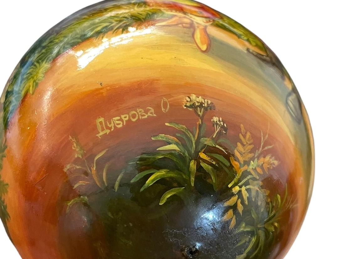 2 Hand Painted Russian Eggs - 4