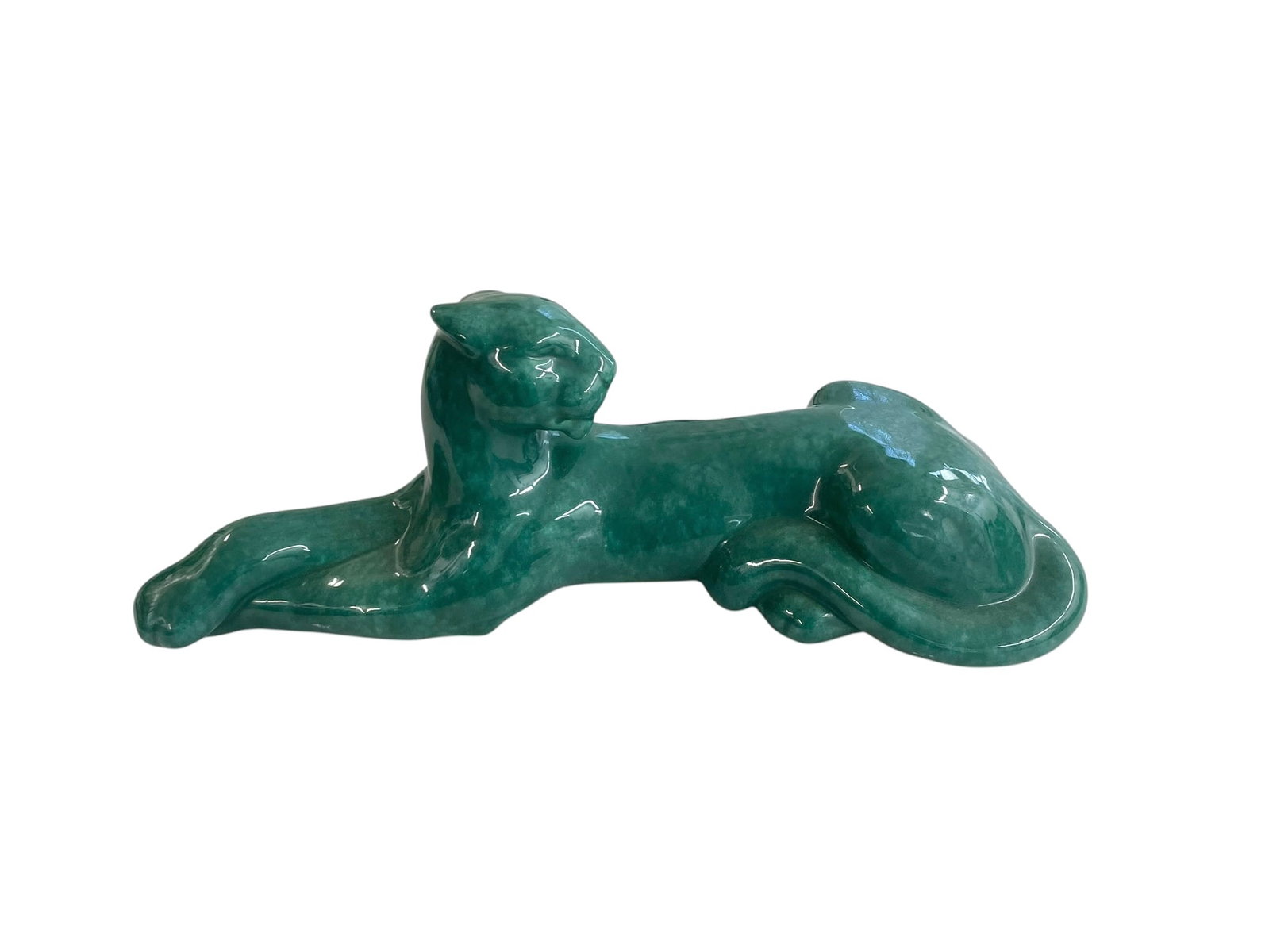 Mid-Century 15' Gonder Pottery Panther (1 of 4)