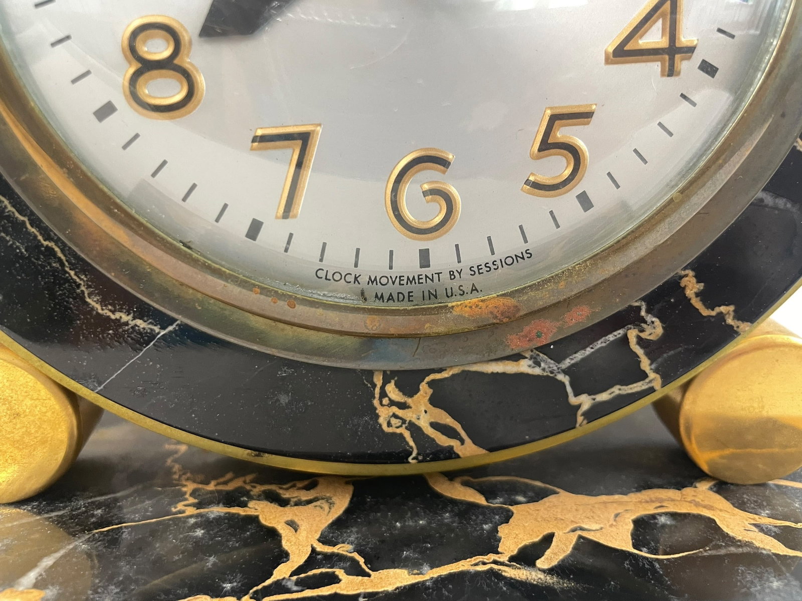 Sessions Art Deco Electric Clock, Working - 3
