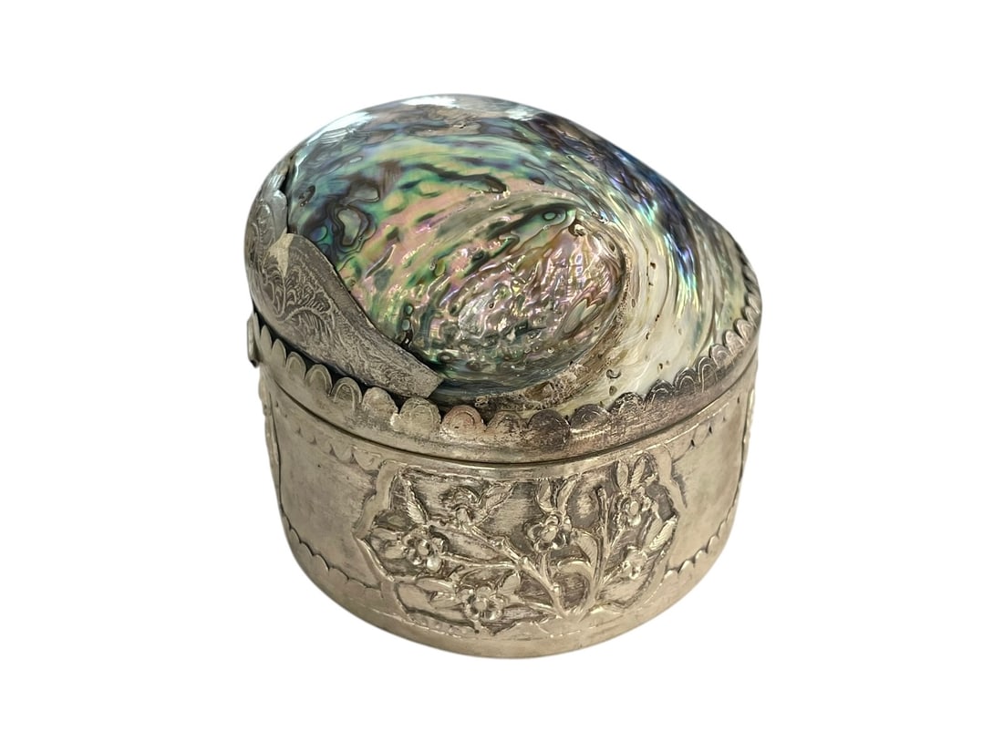 Handmade Abalone Shell Trinket Box - 3