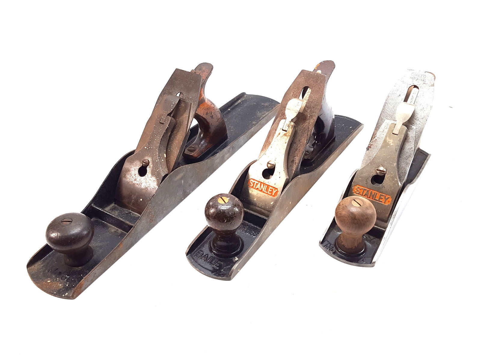 Stanley No. 4, No. 5, No 6 Bench Planes (1 of 3)