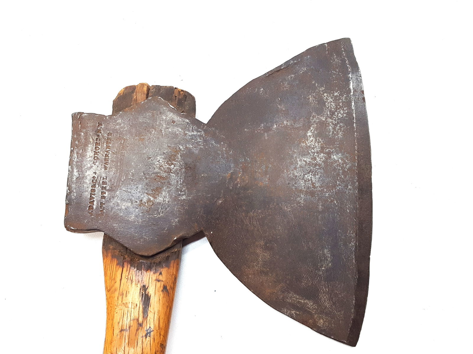 J Davis & Co Cohoes NY 9" Hewing Axe (1 of 4)